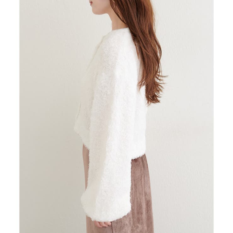 【natural couture】クロップドカーディガン | NICE CLAUP / OLIVE des OLIVE　OUTLET | 詳細画像17 