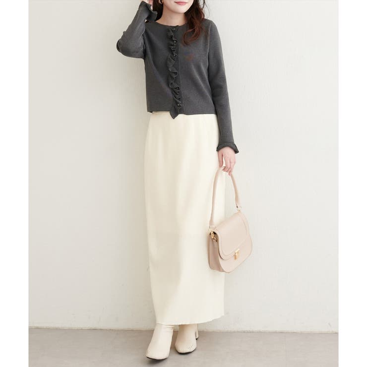 【natural couture】フリルディティールカーディガン | NICE CLAUP / OLIVE des OLIVE　OUTLET | 詳細画像11 