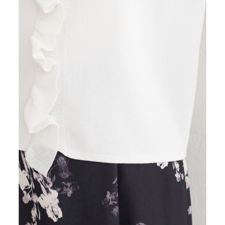 【natural couture】フリルディティールカーディガン | NICE CLAUP / OLIVE des OLIVE　OUTLET | 詳細画像20 