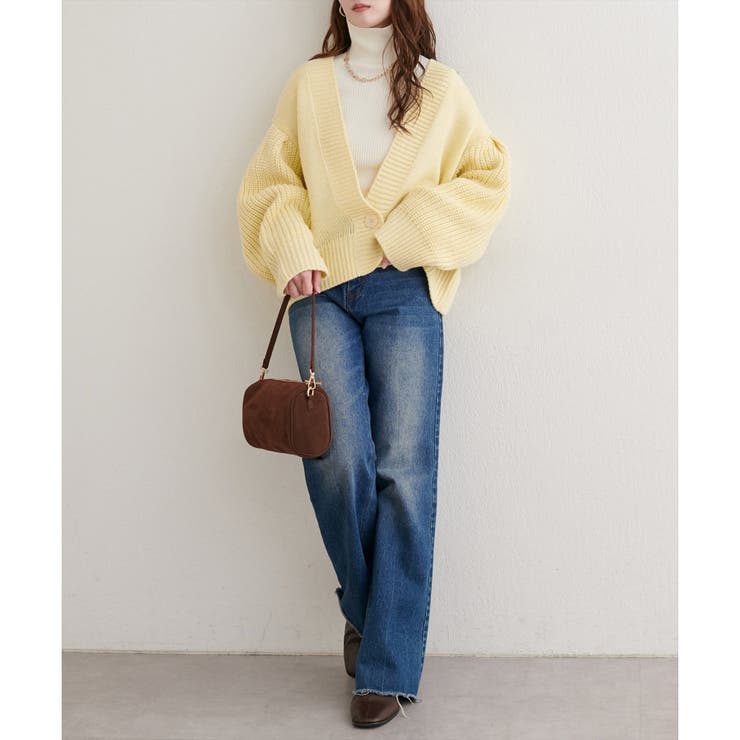 【natural couture】ざっくり編みカーディガン | NICE CLAUP / OLIVE des OLIVE　OUTLET | 詳細画像9 