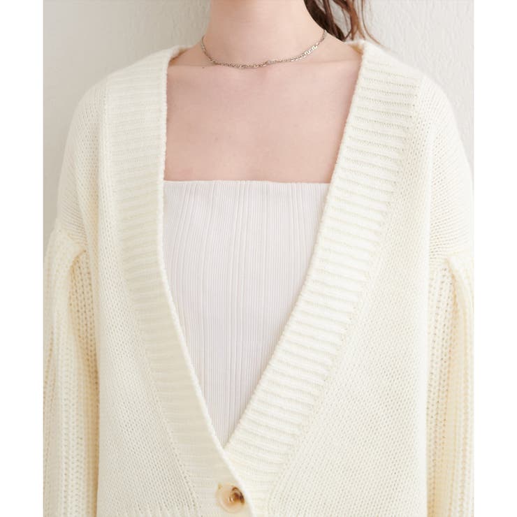 【natural couture】ざっくり編みカーディガン | NICE CLAUP / OLIVE des OLIVE　OUTLET | 詳細画像18 