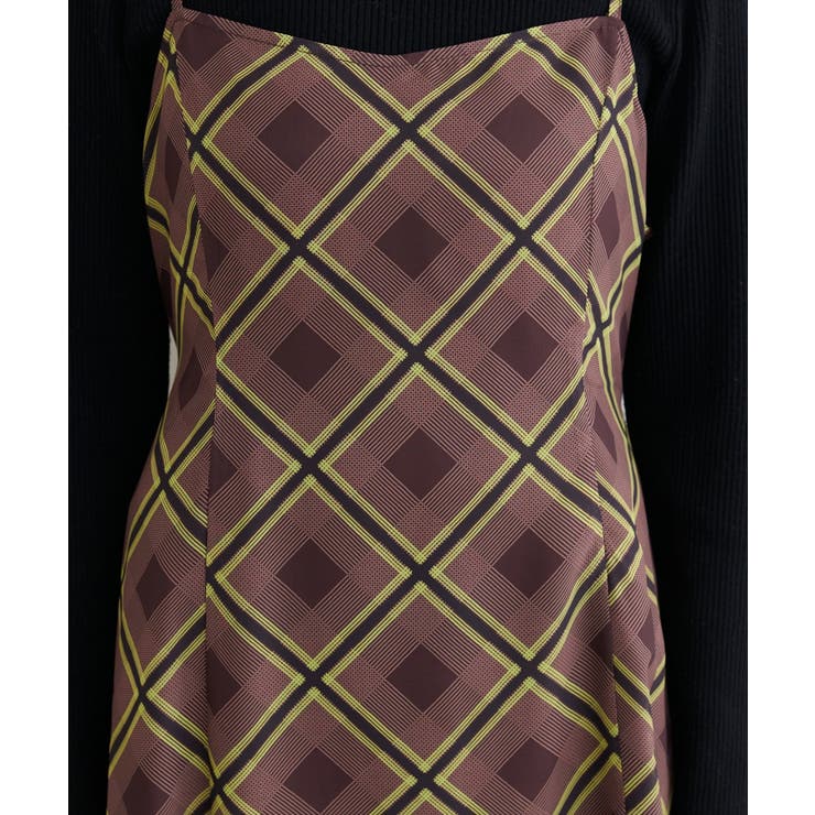 【natural couture】ベロア切り替えキャミワンピース | NICE CLAUP / OLIVE des OLIVE　OUTLET | 詳細画像20 