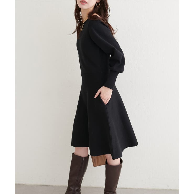 【natural couture】＜ako＞前後2WAYミニワンピース | NICE CLAUP / OLIVE des OLIVE　OUTLET | 詳細画像4 