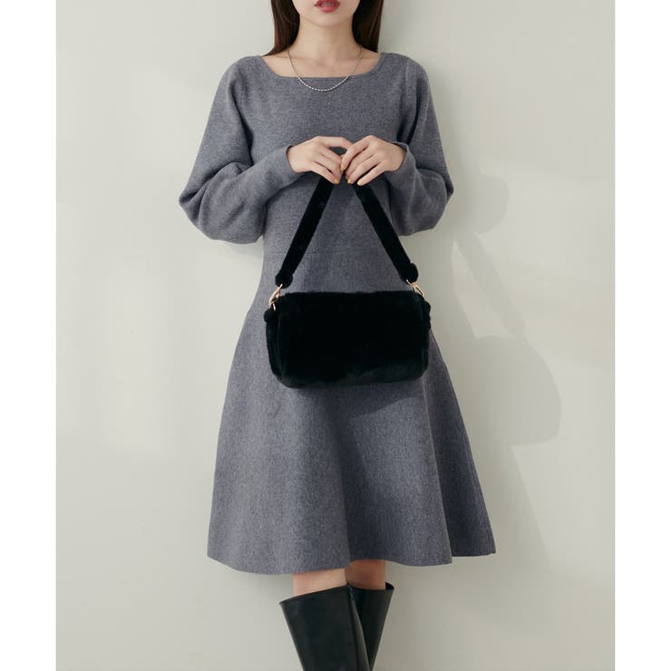 【natural couture】＜ako＞前後2WAYミニワンピース | NICE CLAUP / OLIVE des OLIVE　OUTLET | 詳細画像8 