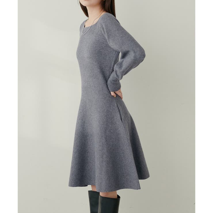 ブラウン | 【natural couture】＜ako＞前後2WAYミニワンピース | NICE CLAUP / OLIVE des OLIVE　OUTLET