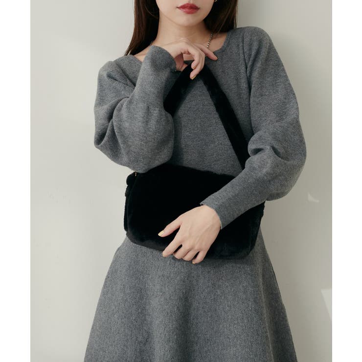 【natural couture】ファーミニバッグ | NICE CLAUP / OLIVE des OLIVE　OUTLET | 詳細画像9 