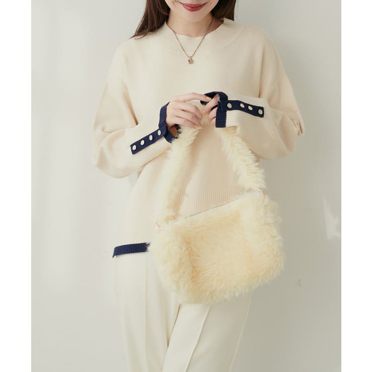 イエロー | 【natural couture】ファーミニバッグ | NICE CLAUP / OLIVE des OLIVE　OUTLET