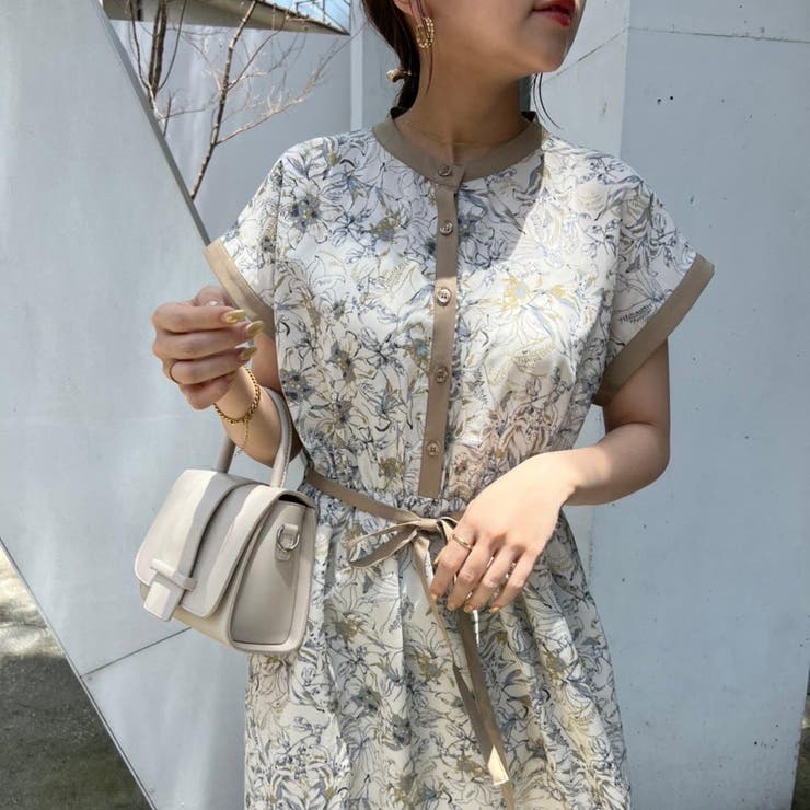 夏に着たい 花柄配色ワンピース 品番 Nclw Nice Claup Outlet ナイスクラップ アウトレット のレディースファッション通販 Shoplist ショップリスト