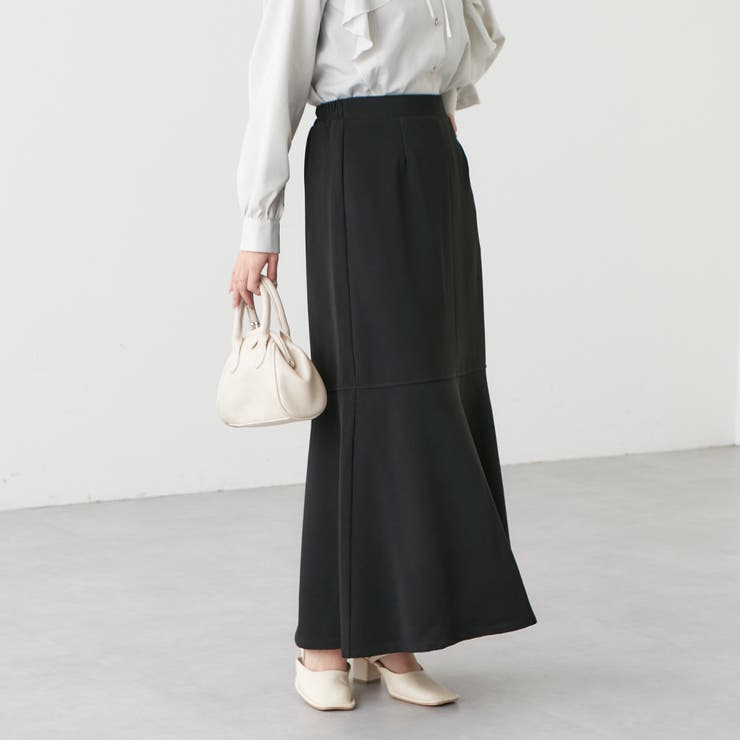 【4色展開】ポンチマーメイドスカート | NICE CLAUP / OLIVE des OLIVE　OUTLET | 詳細画像4 