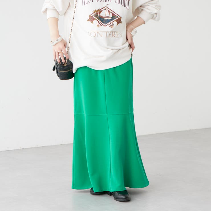 【4色展開】ポンチマーメイドスカート | NICE CLAUP / OLIVE des OLIVE　OUTLET | 詳細画像13 