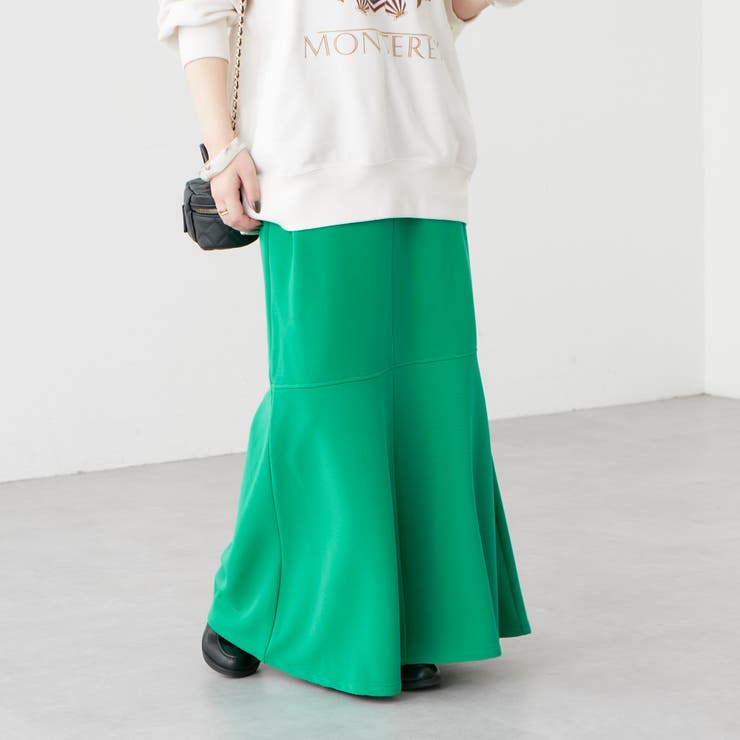 【4色展開】ポンチマーメイドスカート | NICE CLAUP / OLIVE des OLIVE　OUTLET | 詳細画像16 