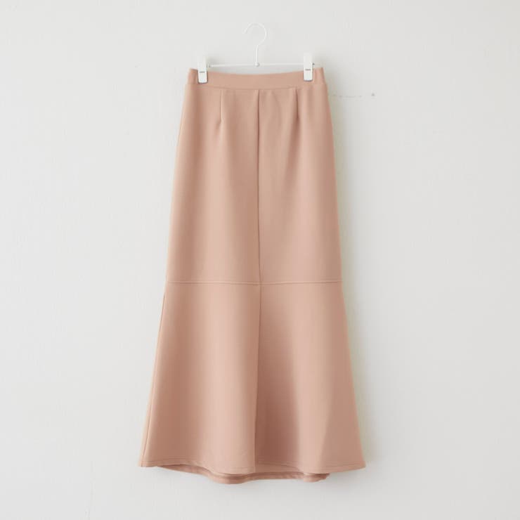 ベージュ | 【4色展開】ポンチマーメイドスカート | NICE CLAUP / OLIVE des OLIVE　OUTLET