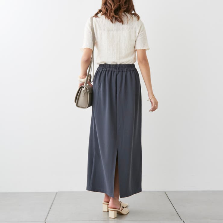 バックスリットタイトスカート | NICE CLAUP / OLIVE des OLIVE　OUTLET | 詳細画像30 
