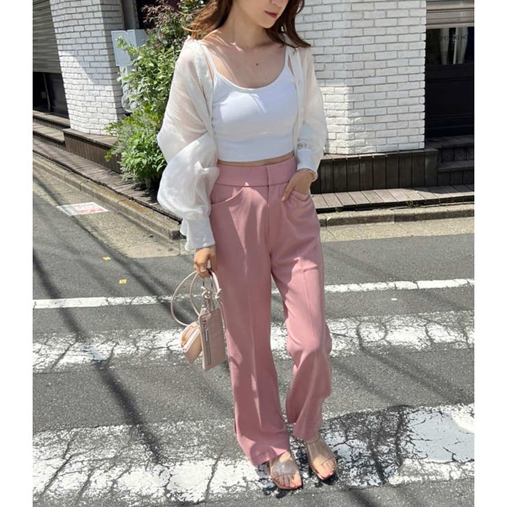 【one after another】スラックスパンツ[品番：NCLW0009736]｜NICE CLAUP  OUTLET（ナイスクラップアウトレット）のレディースファッション通販｜SHOPLIST（ショップリスト）