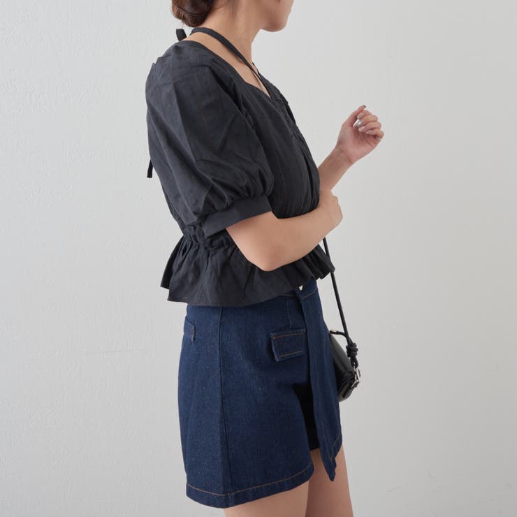 アソートホルターブラウス[品番：NCLW0010450]｜NICE CLAUP