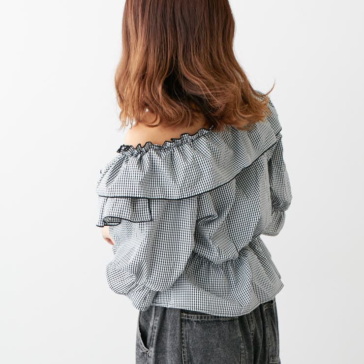 新色追加】クロスシャーリングブラウス[品番：NCLW0010517]｜NICE