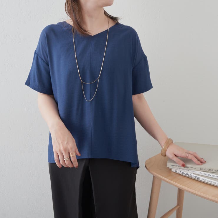 後ろねじれ大人シャツ[品番：NCLW0010456]｜NICE CLAUP / OLIVE des 