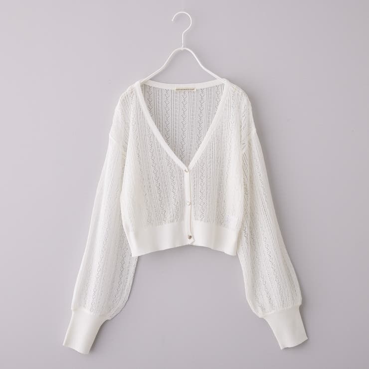 メゾンドリーファ 定価3万 美品 梨花愛用 シルク100% 上質カーディガン