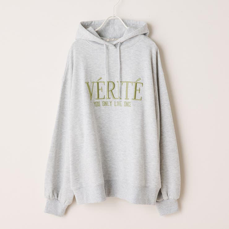 あつもり刺繍ロゴ裏毛パーカー | NICE CLAUP / OLIVE des OLIVE　OUTLET | 詳細画像34 