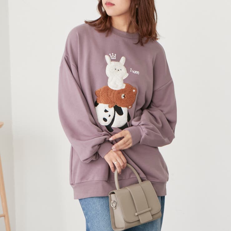 OPENING ACT ヘビーワッフルハードダメージプルオーバー OPENING ACT