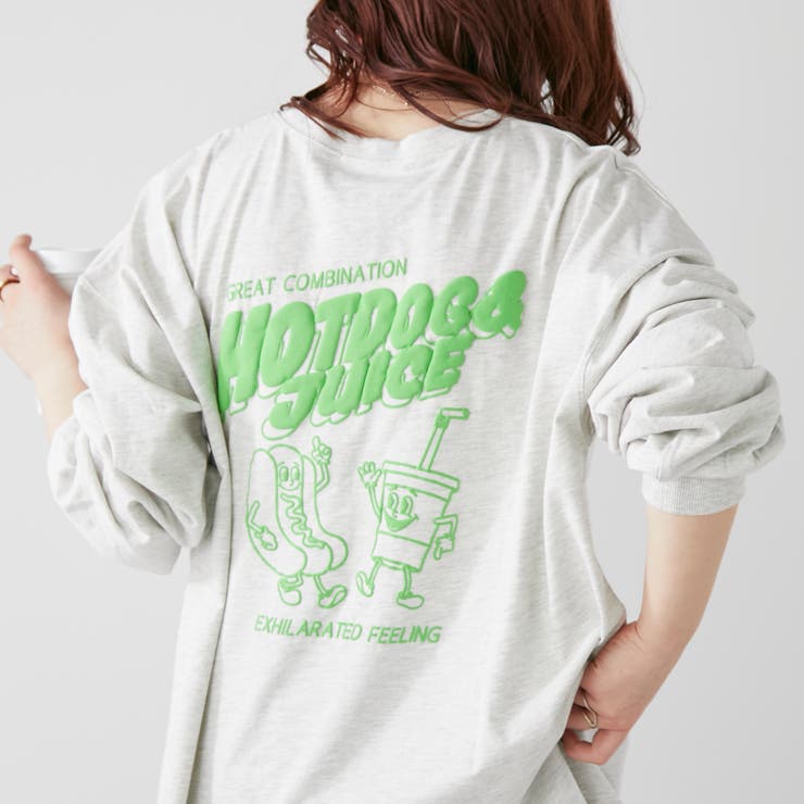 HOTDOG&JUICEptロンT[品番：NCLW0009806]｜NICE CLAUP / OLIVE des