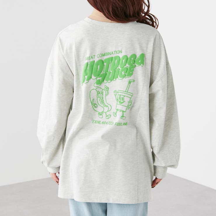 HOTDOG&JUICEptロンT[品番：NCLW0009806]｜NICE CLAUP / OLIVE des
