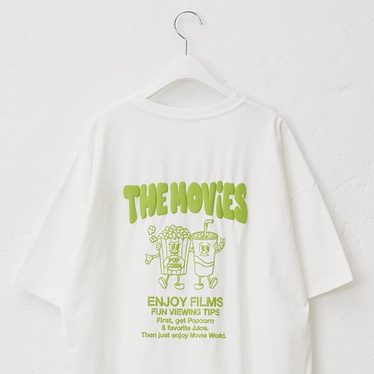 ポップコーン】プリントTシャツ[品番：NCLW0009653]｜NICE CLAUP