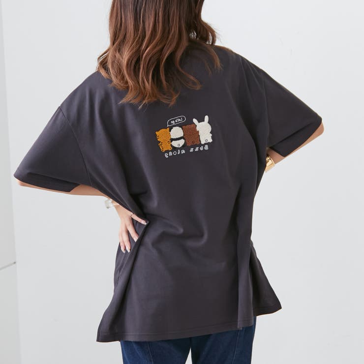 4匹のゆるキャラT[品番：NCLW0009880]｜NICE CLAUP / OLIVE des OLIVE