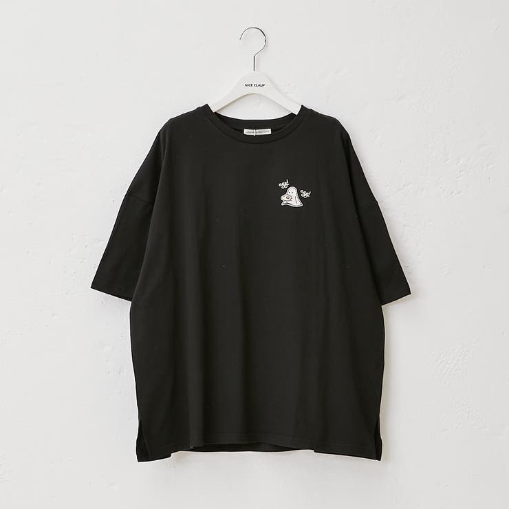 目玉焼きオバケTシャツ[品番：NCLW0009886]｜NICE CLAUP / OLIVE