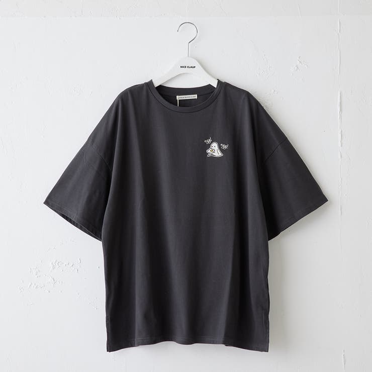 目玉焼きオバケTシャツ[品番：NCLW0009886]｜NICE CLAUP / OLIVE des OLIVE　OUTLET（ナイスクラップ　 オリーブデオリーブ　アウトレット）のレディースファッション通販｜SHOPLIST（ショップリスト）