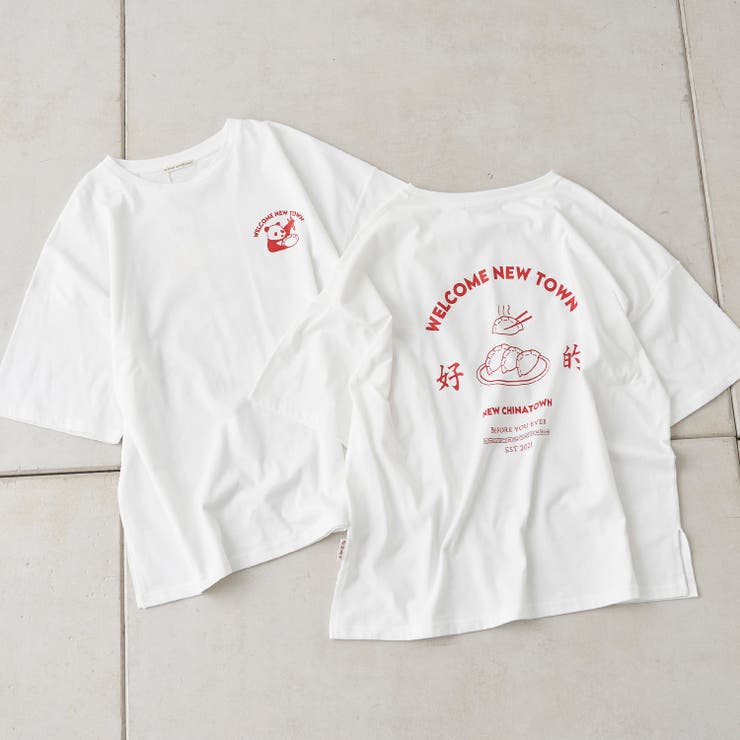 SHOP LIST限定販売】中華アソートTシャツ[品番：NCLW0009890]｜NICE