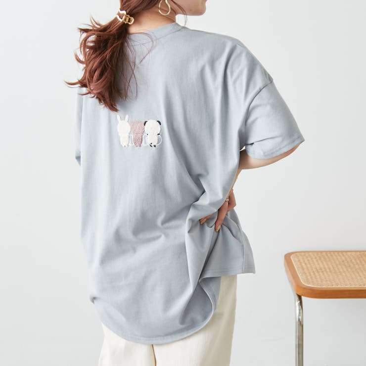 3匹アニマルT[品番：NCLW0010246]｜NICE CLAUP / OLIVE des