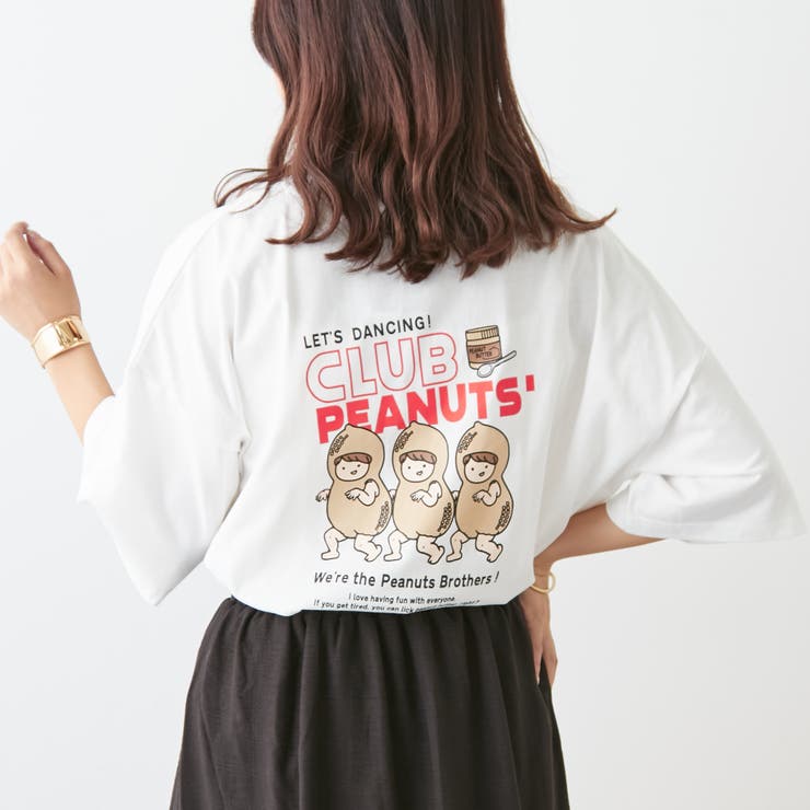 ピーナッツT[品番：NCLW0010253]｜NICE CLAUP / OLIVE des OLIVE