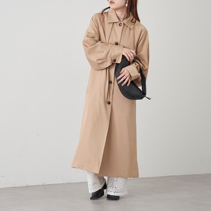 ラグランケープトレンチコート[品番：NCLW0009304]｜NICE CLAUP