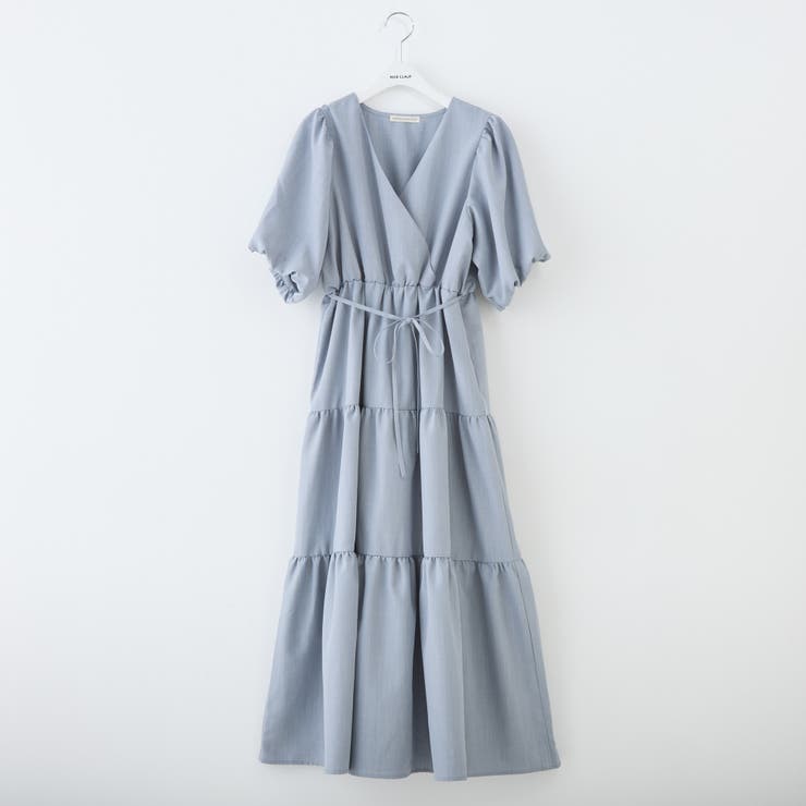 麻風ティアードワンピース[品番：NCLW0010144]｜NICE CLAUP / OLIVE des OLIVE OUTLET（ナイス ...