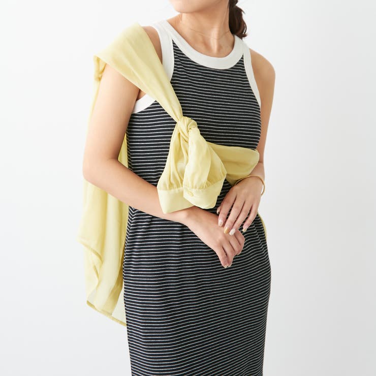 アメスリワンピース[品番：NCLW0009934]｜NICE CLAUP / OLIVE