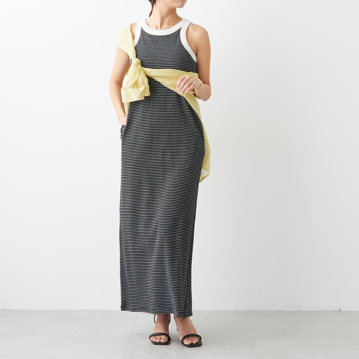 アメスリワンピース[品番：NCLW0009934]｜NICE CLAUP / OLIVE