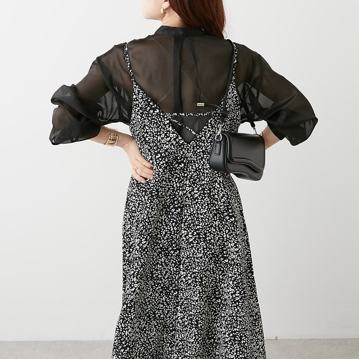 一枚で主役級】レオパードキャミワンピース[品番：NCLW0010303]｜NICE