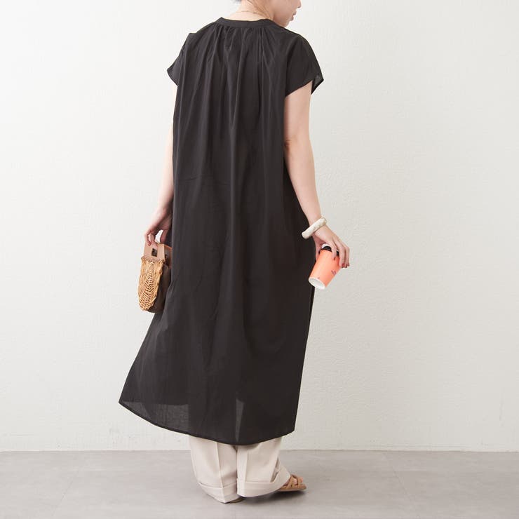 フレンチスリーブピンタックワンピース[品番：NCLW0010389]｜NICE