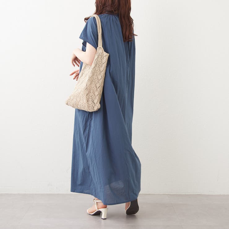 フレンチスリーブピンタックワンピース[品番：NCLW0010389]｜NICE