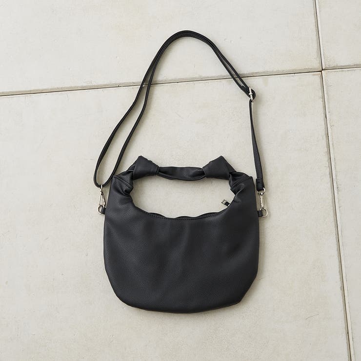 ブラック | ミア2WAYショルダー | NICE CLAUP / OLIVE des OLIVE　OUTLET