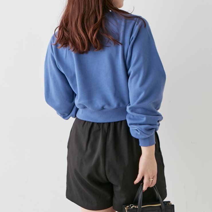 低身長向け】裏毛ロゴトップス[品番：NCLW0009426]｜NICE CLAUP