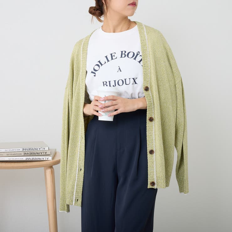 NUNIFE】MIXカラーカーディガン[品番：NCLW0009753]｜NICE CLAUP