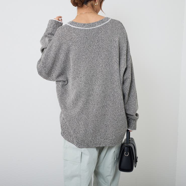 NUNIFE】MIXカラーカーディガン[品番：NCLW0009753]｜NICE CLAUP