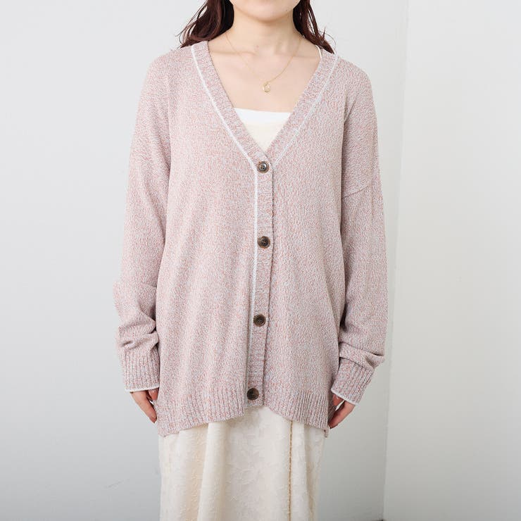 NUNIFE】MIXカラーカーディガン[品番：NCLW0009753]｜NICE CLAUP