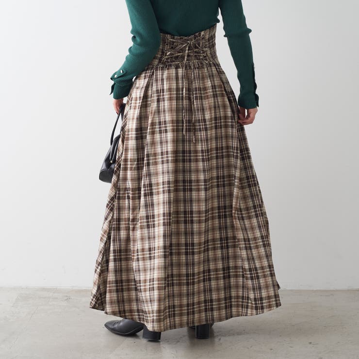 ハイウエストフレアスカート | NICE CLAUP / OLIVE des OLIVE　OUTLET | 詳細画像12 