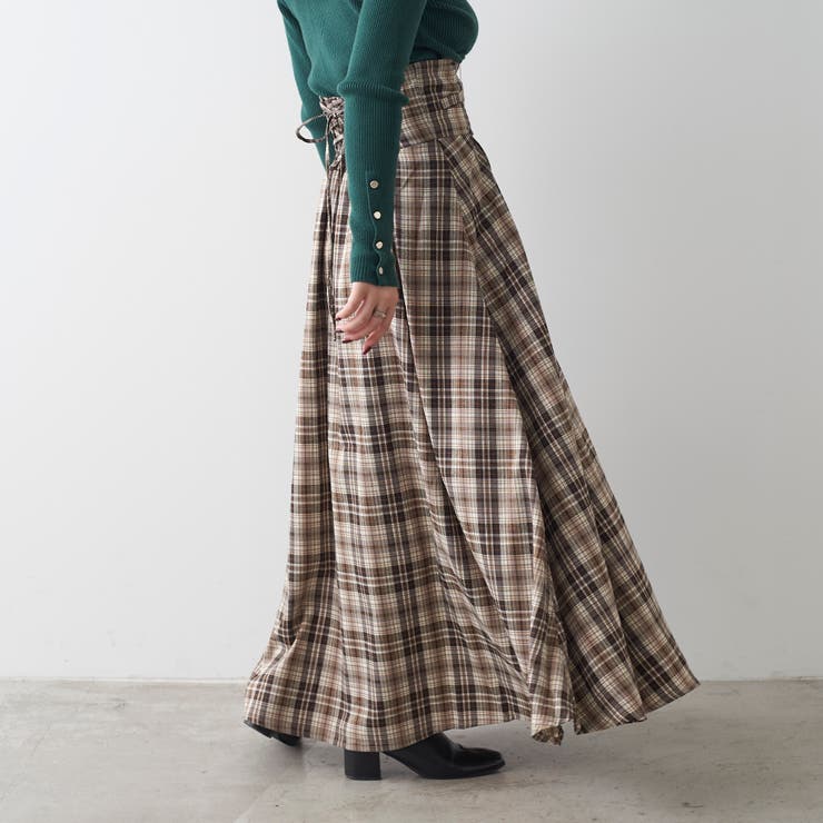 ハイウエストフレアスカート | NICE CLAUP / OLIVE des OLIVE　OUTLET | 詳細画像13 