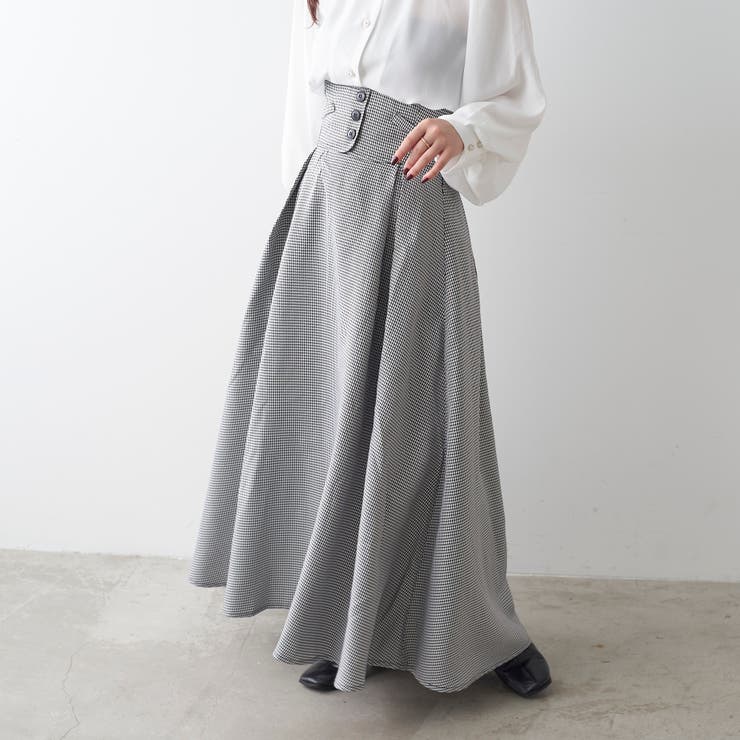 ハイウエストフレアスカート | NICE CLAUP / OLIVE des OLIVE　OUTLET | 詳細画像17 