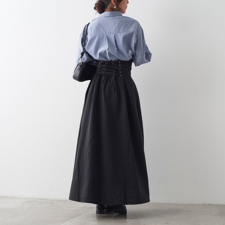 ハイウエストフレアスカート | NICE CLAUP / OLIVE des OLIVE　OUTLET | 詳細画像25 