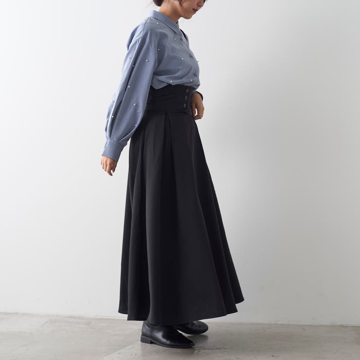 ハイウエストフレアスカート | NICE CLAUP / OLIVE des OLIVE　OUTLET | 詳細画像26 